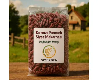 Kırmızı Pancarlı Siyez Makarna 300 g